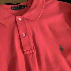 Pink salmon polo